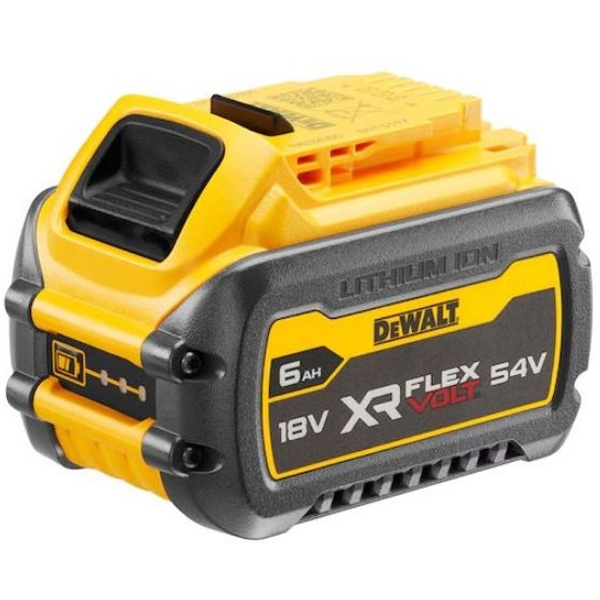 imagine DeWalt - DCB546 - Acumulator, Li-Ion, 18 V, 6 Ah, indicator nivel incarcare