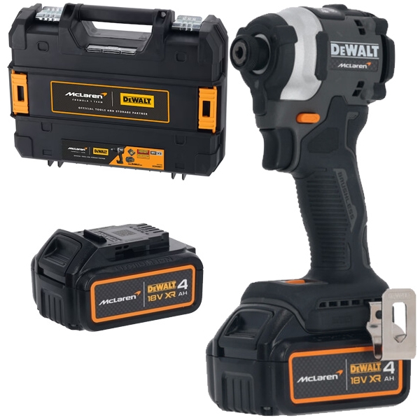 Dewalt - DCF85MM2T - Masina de insurubat cu impact cu 2 acumulatori, Li-Ion, 18 V, 4 Ah, 205 Nm, -, valiza speciala Dewalt - DCF85MM2T - Masina de insurubat cu impact cu 2 acumulatori, Li-Ion, 18 V, 4 Ah, 205 Nm, -, valiza speciala