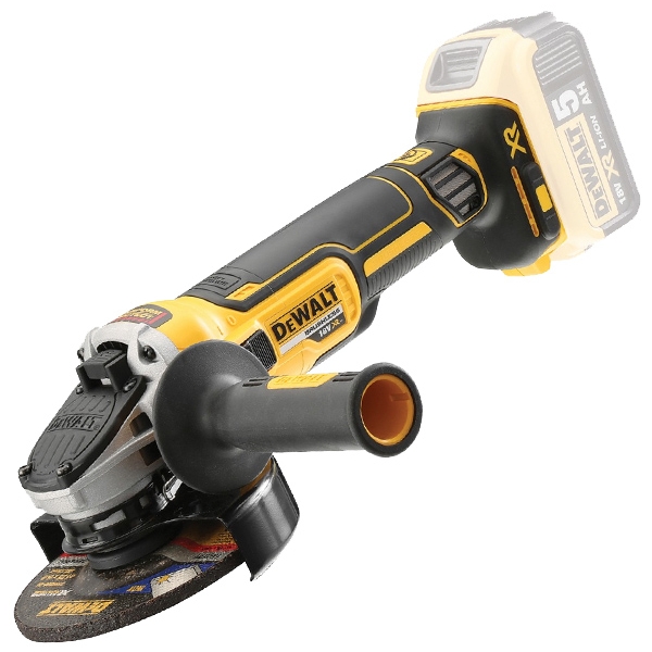 imagine DeWalt - DCG405N - Polizor unghiular fara acumulatori si incarcator, Li-Ion, 18 V, - Ah, 125 mm
