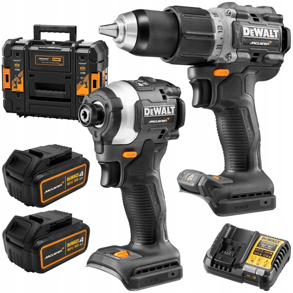 DeWalt - DCK200MM2T - Masina de gaurit cu percutie, 90 Nm + Masina de insurubat cu impact, 205 Nm + Set 2 acumulatori si incarcator, Li-Ion, 18 V, 4 Ah + valiza speciala DeWalt - DCK200MM2T - Masina de gaurit cu percutie, 90 Nm + Masina de insurubat cu impact, 205 Nm + Set 2 acumulatori si incarcator, Li-Ion, 18 V, 4 Ah + valiza speciala