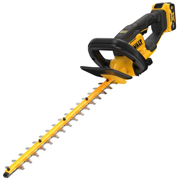 Dewalt - DCMHT564P1 - Masina de tuns gard viu cu 1 acumulator, Li-Ion, 18 V, 5 Ah, 55 cm