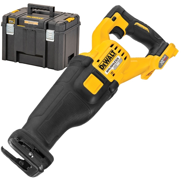 imagine Dewalt - DCS389NT - Fierastrau sabie fara acumulatori si incarcator, Li-Ion, 54 V, - Ah, 29 mm, valiza speciala
