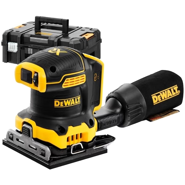imagine Dewalt - DCW200NT - Slefuitor cu vibratii fara acumulatori si incarcator, Li-Ion, 18 V, - Ah, 108x115 mm