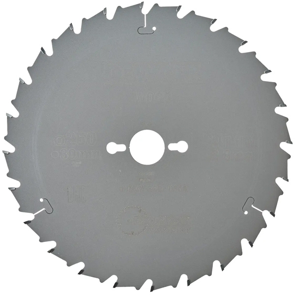 imagine Dewalt - DT4202 - Panza fierastrau circular, lemn, 250x30x2.8 mm, 24 dinti