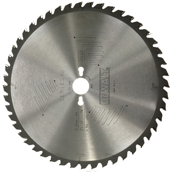 imagine Dewalt - DT4340 - Panza fierastrau circular, lemn cu cuie, 305x30x3 mm, 48 dinti