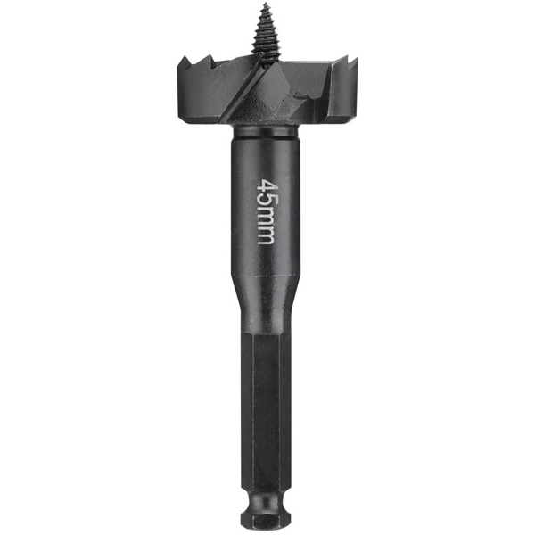 imagine DeWalt - DT4581 - Burghiu freza,  45x- mm, tija cilindrica cu 3 fete plane