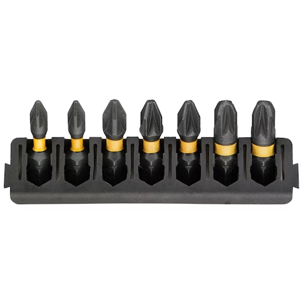 imagine Dewalt - DT70812 - Set capete de insurubare, profil PZ, 7 bucati