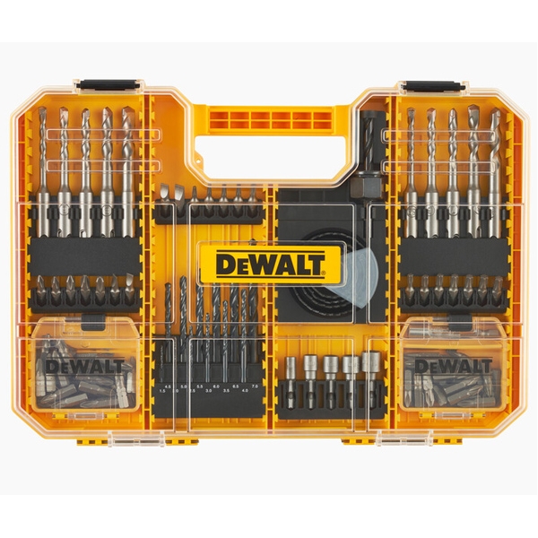 imagine Dewalt - DT71583 - Set accesorii insurubare si burghie mixte, 102 bucati