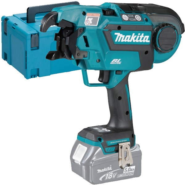 imagine Makita - DTR180ZJ - Masina de legat fier beton fara acumulatori si incarcator, Li-Ion, 18 V, - Ah, valiza speciala