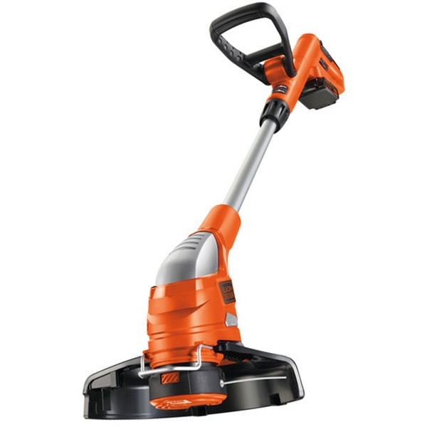 imagine Black & decker - GLC1823L20 - Trimmer gazon cu 1 acumulator, Li-Ion, 18 V, 2 Ah, 230 mm, cap cu fir