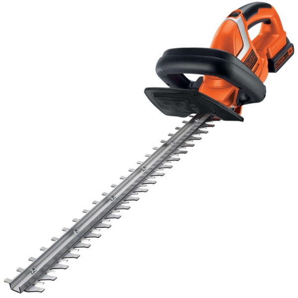 imagine Black & decker - GTC1845L20 - Masina de tuns gard viu cu 1 acumulator, Li-Ion, 18 V, 2 Ah, 45 cm