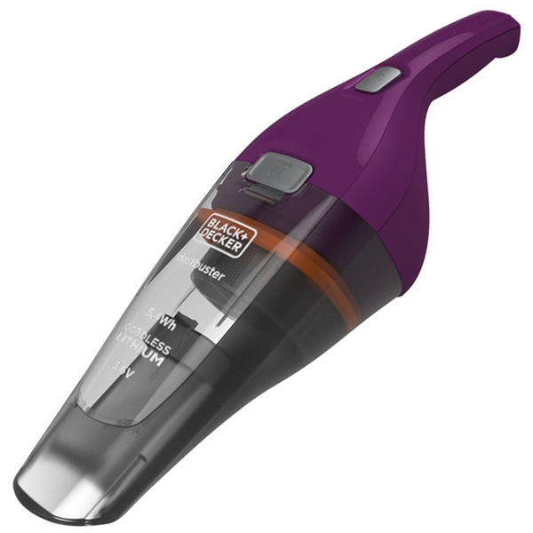 imagine Black & Decker - NVC115W - Aspirator de mana cu 1 acumulator si incarcator, Li-Ion, 3.6 V, 1.5 Ah, - mbar