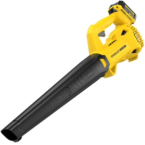 Stanley - SFMCBL714M1 - Suflanta de gradina cu 1 acumulator, Li-Ion, 18 V, 4 Ah, 342 m3/h Stanley - SFMCBL714M1 - Suflanta de gradina cu 1 acumulator, Li-Ion, 18 V, 4 Ah, 342 m3/h