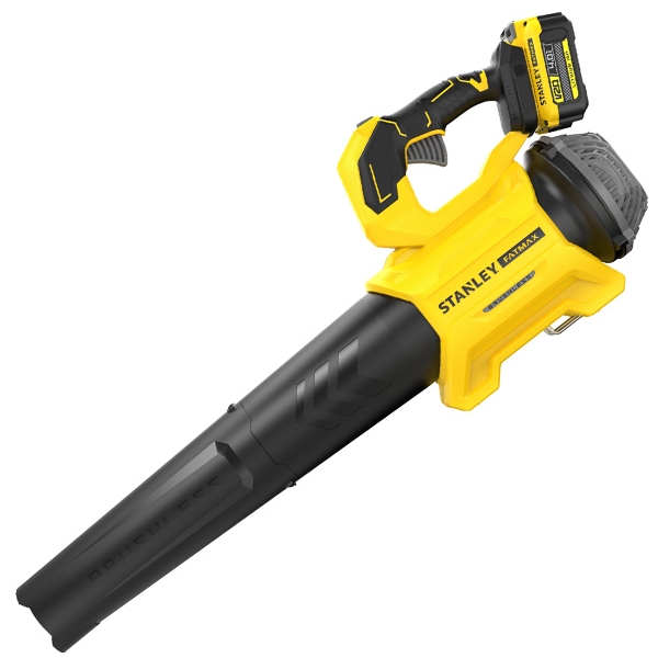 Stanley - SFMCBL730M1 - Suflanta de gradina cu 1 acumulator, Li-Ion, 18 V, 4 Ah, 696 m3/h, motor fara perii, turatie reglabila Stanley - SFMCBL730M1 - Suflanta de gradina cu 1 acumulator, Li-Ion, 18 V, 4 Ah, 696 m3/h, motor fara perii, turatie reglabila