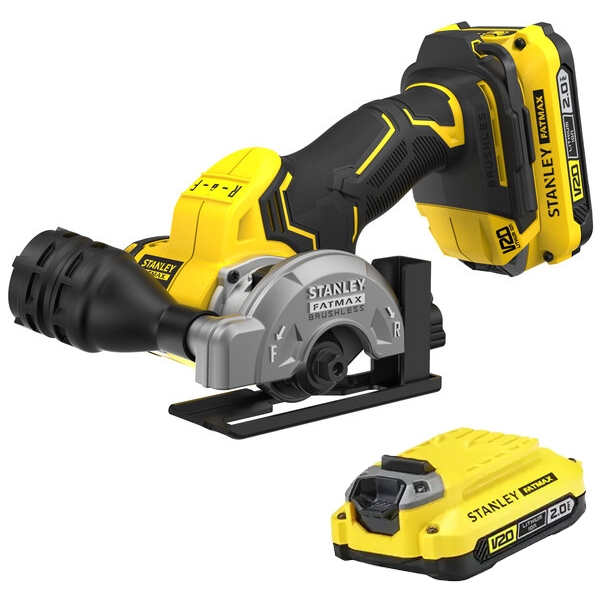 Stanley - SFMCM300D2 - Polizor unghiular cu 2 acumulatori, Li-Ion, 18 V, 2 Ah, 76 mm Stanley - SFMCM300D2 - Polizor unghiular cu 2 acumulatori, Li-Ion, 18 V, 2 Ah, 76 mm