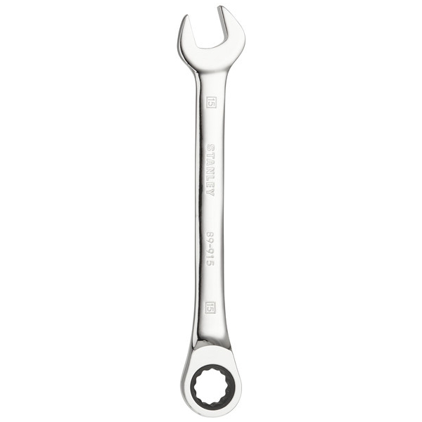 Stanley - STMT89915-0 - Cheie combinata, 15 mm, clichet reversibil Stanley - STMT89915-0 - Cheie combinata, 15 mm, clichet reversibil