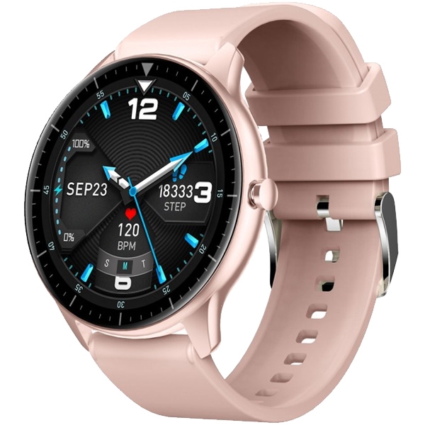 iHunt - Watch 6 Titan - Smartwatch, 1,28 hüvelyk, 240 mAh, iOS / Android,  pulzusérzékelő, hőmérő, rózsaszín, Wunderhaff.hu - Szerszámgépek webáruház