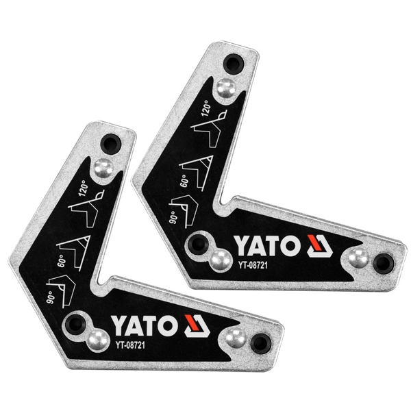 imagine Yato - YT-08721 - Set suporti magnetici pentru sudura, 2 bucati