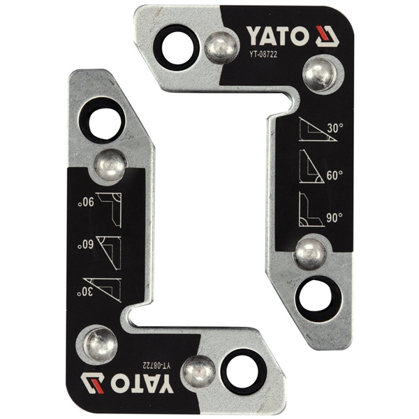 imagine Yato - YT-08722 - Set suporti magnetici pentru sudura, 2 bucati