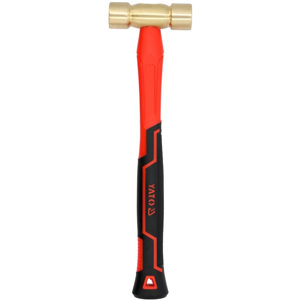 imagine Yato - YT-45292 - Ciocan din alama, 0.5  kg, -  mm, coada fibra de sticla