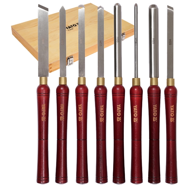 imagine Yato - YT-62780 - Set dalti mixte, 8  bucati