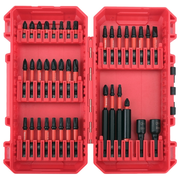 Yato - YT-78076 - Set capete de insurubare si chei tubulare, mixte, 39 bucati