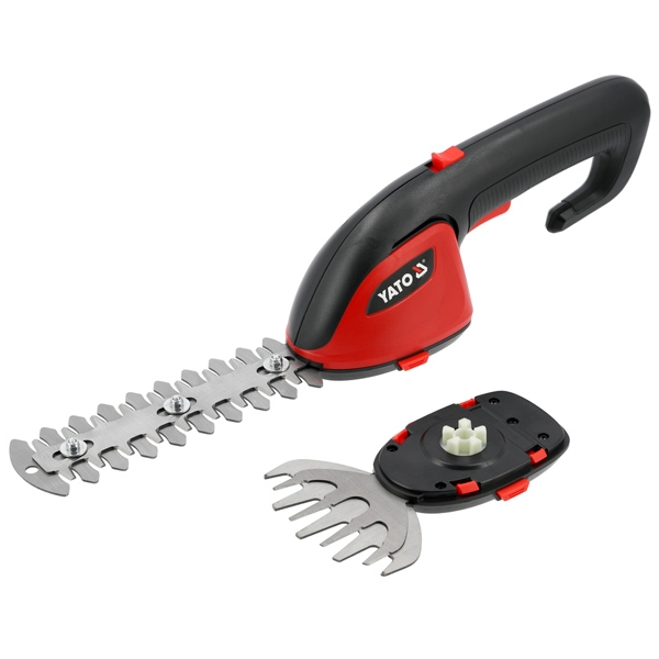 imagine Yato - YT-828359 - Masina de tuns gard viu cu 1 acumulator si incarcator, Li-Ion, 7.2 V, 2 Ah, 15 cm
