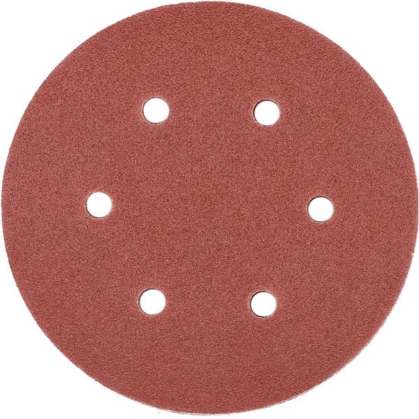 imagine Yato - YT-834583 - Set foi abrazive rotunde, 150 mm, granulatie 80, 6 gauri, 50 bucati