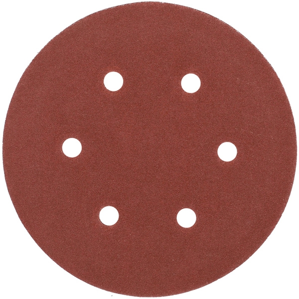 imagine Yato - YT-834586 - Set foi abrazive rotunde, 150 mm, granulatie 150, 6 gauri, 50 bucati