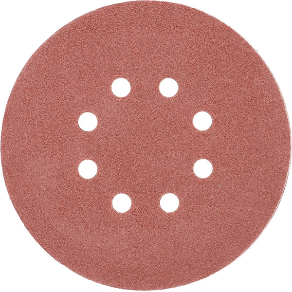 imagine Yato - YT-834593 - Set foi abrazive rotunde, 150 mm, granulatie 80, 8 gauri, 50 bucati