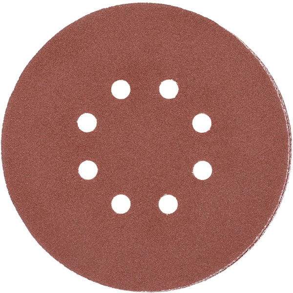 imagine Yato - YT-834594 - Set foi abrazive rotunde, 150 mm, granulatie 100, 8 gauri, 50 bucati