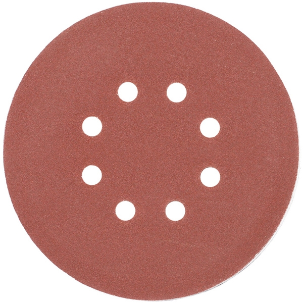 imagine Yato - YT-834596 - Set foi abrazive rotunde, 150 mm, granulatie 150, 8 gauri, 50 bucati