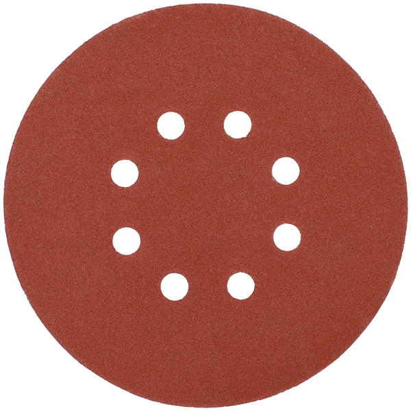 imagine Yato - YT-834597 - Set foi abrazive rotunde, 150 mm, granulatie 180, 8 gauri, 50 bucati