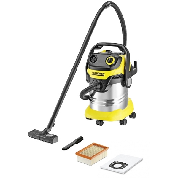 imagine Karcher - WD 5 Premium - RESIGILAT - Aspirator umed-uscat, 1100 W, 240 mbar, 25 l