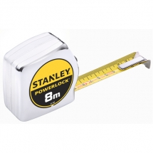 Stanley  POWERLOCK - Ruleta, banda din metal, 8 m