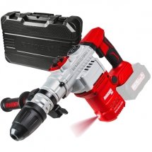 Raider  RDP-BMBRH20 - Rotopercutor SDS-Max fara acumulatori si incarcator, Li-Ion, 20 V, - Ah, 7 J, valiza plastic