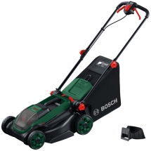 Bosch  ROTAK18V2-38 - Masina de tuns iarba fara acumulatori si incarcator, Li-Ion, 18 V, - Ah, 38 cm, - l