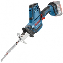 Bosch - GSA 18V-LI C Click&Go - Fierastrau sabie fara acumulatori si incarcator, Li-Ion, 18 V, - Ah, 21 mm