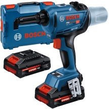 Bosch - PRO GRG18V-16 - Masina pentru nituri cu 2 acumulatori, Li-Ion, 18 V, 4 Ah, 16000 N, valiza speciala
