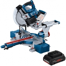 Bosch  GCM 18V-254 D + ProCORE - Fierastrau circular stationar, 254x30 mm + Acumulator, Li-Ion, 18 V, 4 Ah