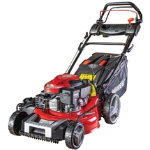 Raider  RD-GLM08 - Masina de tuns iarba pe benzina, Raider, -, 3.4 CP, 46 cm, 1600 m2, autopropulsie, sistem maruntire iarba, evac