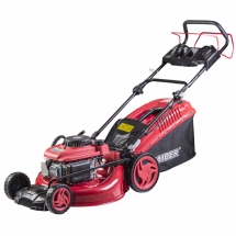 Raider  RD-GLM10 - Masina de tuns iarba pe benzina, -, -, 4.3 CP, 53 cm, 2500 m2, autopropulsie, sistem maruntire iarba, evacuare 