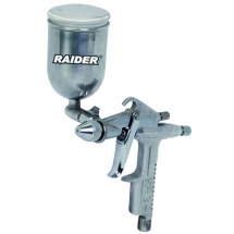 Raider  RD-SG03 - Pistol de vopsit pentru compresor, 0.5 mm, 0.1 l, vas din metal
