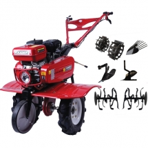 Raider  RD-T03 - Motosapa, Raider, -, 7 CP, 750 mm, 3 viteze (2 inainte + 1 inapoi), benzina fara plumb, roti de cauciuc, roti met