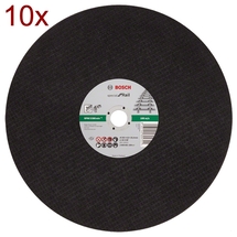 Pachet Bosch  A 30 S BF - 10 x Disc taiere metal, 355x25.4x4 mm