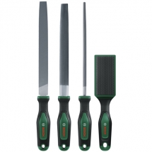 Bosch - 1600A034GM - Set pile mixte, 200  mm, dantura mixta, 4  bucati, maner