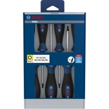 Bosch  PRO TX - Set surubelnite cu profil torx, 6 bucati