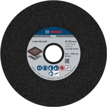 Bosch  1608600069 - Disc de slefuire polizor drept, 125x20 mm, granulatie 24, GGS 6 S