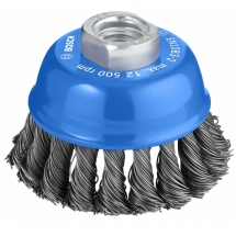 Bosch  PRO Metal heavy - Perie oala,  75x0.5 mm, fir rasucit, otel