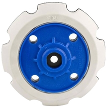 Makita  197922-4 - Placa de slefuire rotunda cu scai, 125 mm, 5 gauri, compozitie -, PO6000C, DPO600